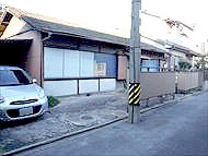 名古屋市南区白水町での住宅解体工事 解体前
